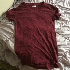 Maroon T-shirt by AWAKE
